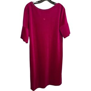 Vintage Christian Dior Velour Shirt Dress